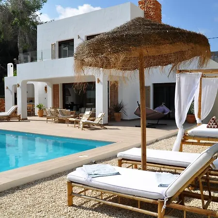 Azuro Spectacular Ibiza Style With Heated Private Pool Near Padel Court Villa