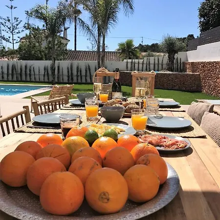Azuro Spectacular Ibiza Style With Heated Private Pool Near Padel Court Villa